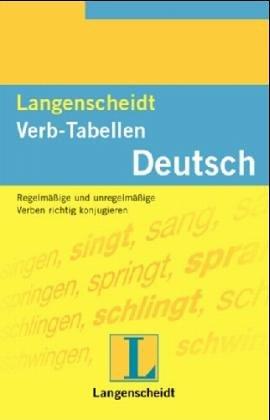 Langenscheidts Verb Tabellen