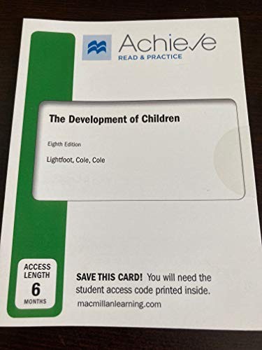 Achieve Read & Practice for The Development of Children