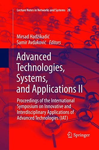 Advanced Technologies, Systems, and Applications II