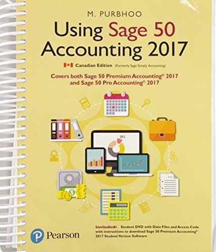 Using Sage 50 Accounting 2017,