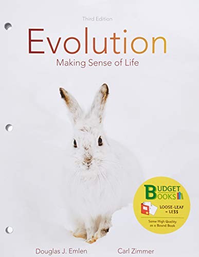 Loose-leaf Version for Evolution & SaplingPlus for Evolution