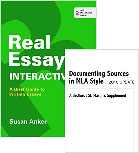 Real Essays Interactive & Documenting Sources in MLA Style