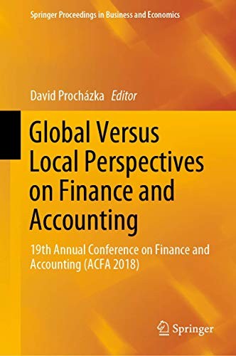 Global Versus Local Perspectives on Finance and Accounting