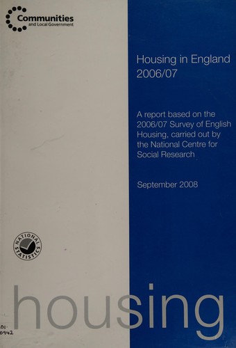 Housing in England 2006/07