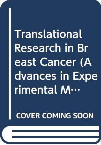 Translational Research in Breast Cancer