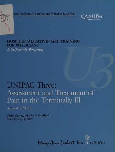 Hospice/palliative care training for physicians