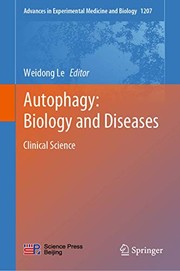 Autophagy : Biology and Diseases