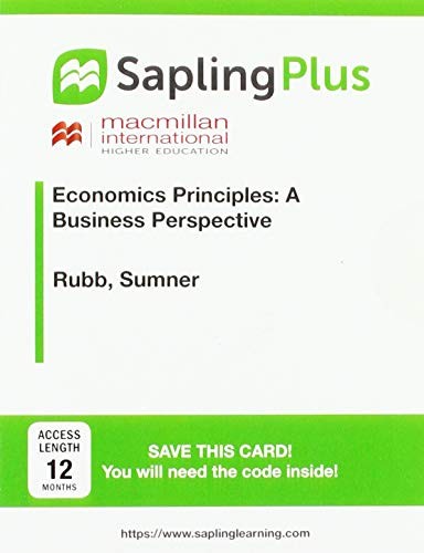 SaplingPlus for Economic Principles