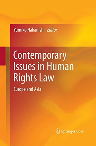 Contemporary Issues in Human Rights Law