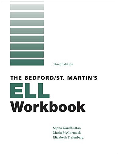 Bedford/St. Martin's ELL Workbook