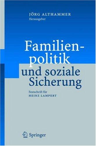 Familienpolitik und soziale Sicherung