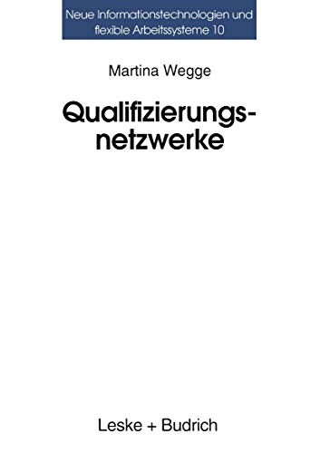 Qualifizierungsnetzwerke - Netze Oder Lose Faden?