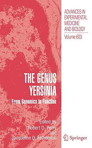 The Genus Yersinia :