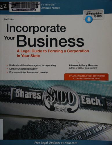 Incorporate your business