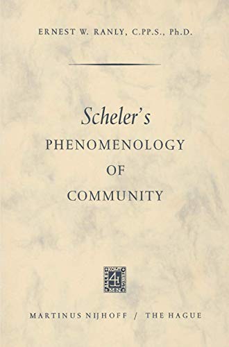 Scheler's phenomenology of community
