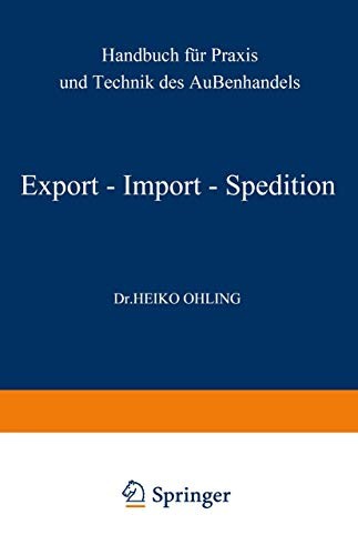 Export, Import, Spedition