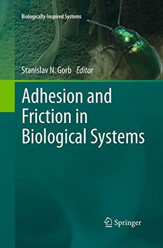 Adhesion and friction in biological systems