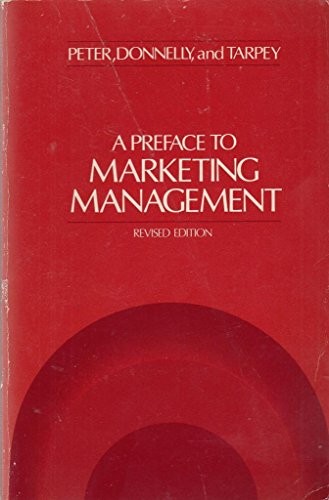 A preface to marketing management