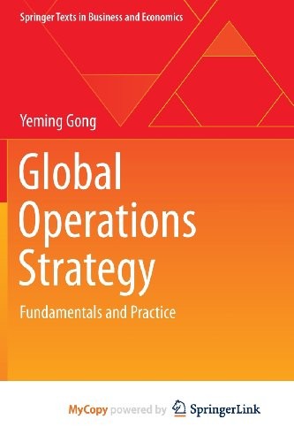 Global Operations Strategy