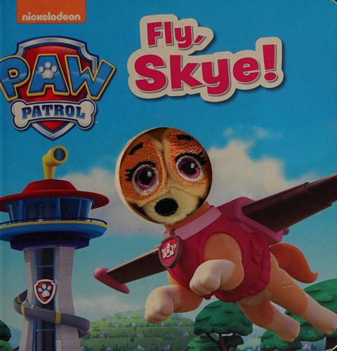 Nickelodeon paw patrol fly, skye! finger puppet book