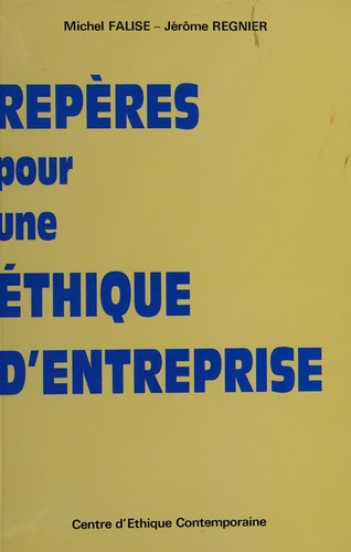 Repères pour une éthique d'entreprise