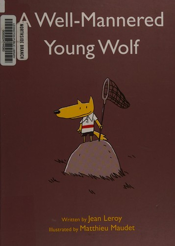A well-mannered young wolf