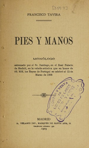 Pies y manos