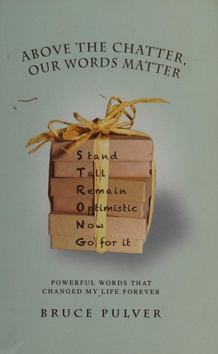 Above the chatter, our words matter