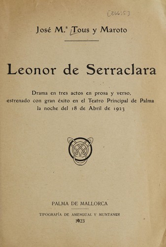 Leonor de Serraclara
