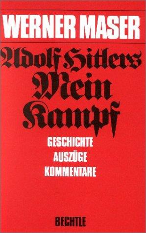 Adolf Hitler, Mein Kampf