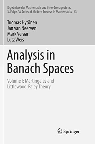 Analysis in Banach Spaces : Volume I