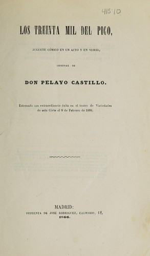 Los treinta mil de pico