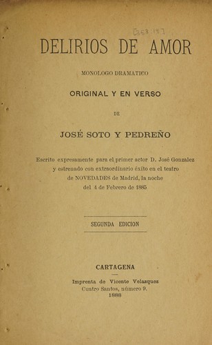 Delirios de amor