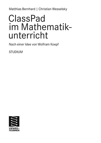 ClassPad im Mathematikunterricht