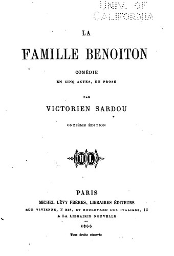 La famille Benoiton