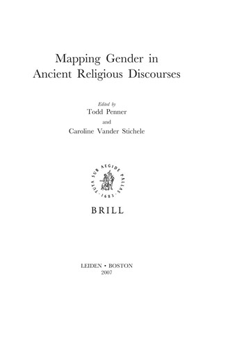 Mapping gender in ancient religious discourses