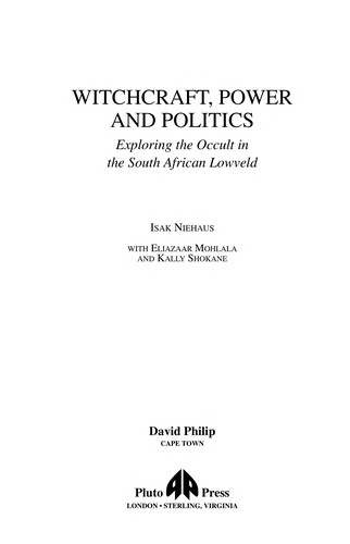 Witchcraft, power, and politics