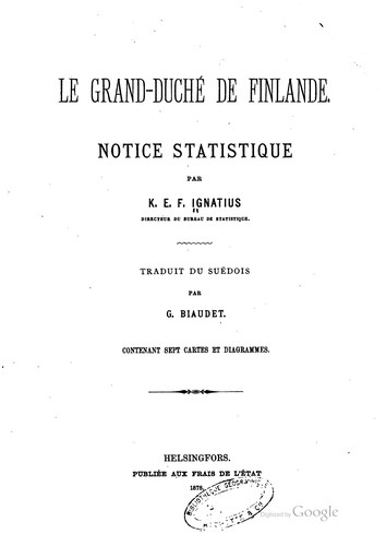 Le grand-duché de Finlande