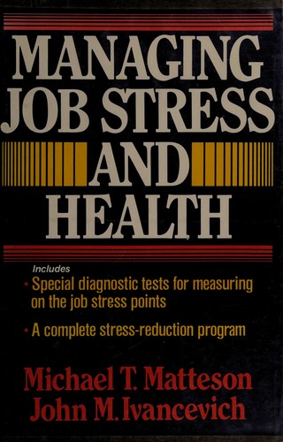 Managing job stress and health