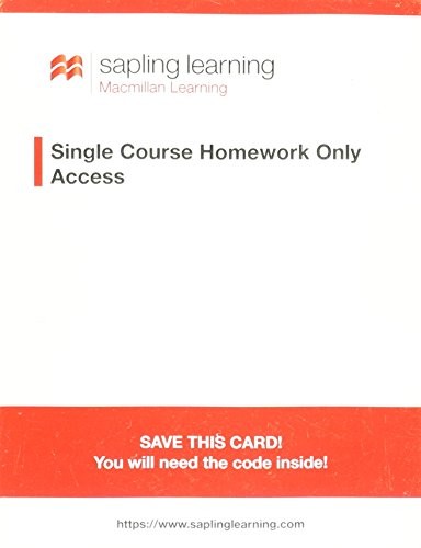 Sapling Learning Homework-Only for Principles of Microeconomics