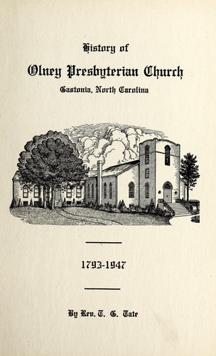 History of Olney Presbyterian Church, 1793-1947