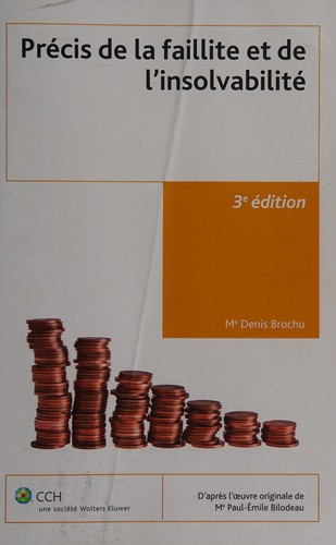 Précis de la faillite et de l'insolvabilité