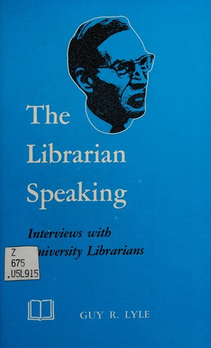 The librarian speaking