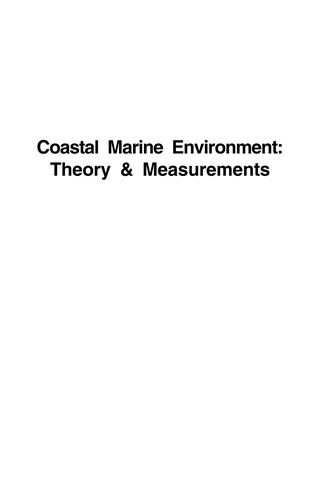 Modelling and Monitoring of Coastal Marine Processes