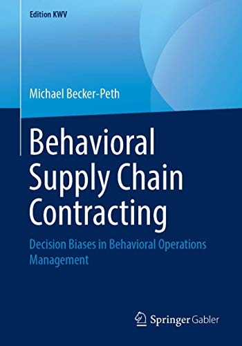 Behavioral Supply Chain Contracting