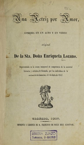 Una actriz por amor