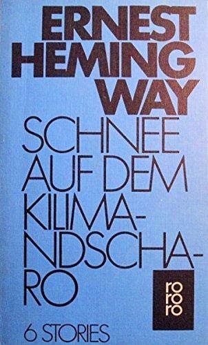 Schnee Auf Dem Kilimandscharo