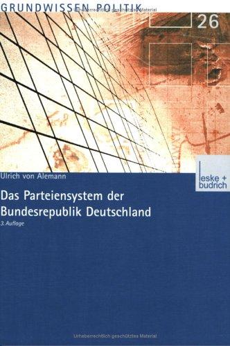Das Parteiensystem der Bundesrepublik Deutschland
