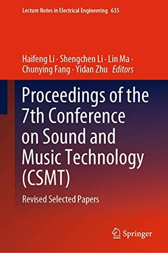 Proceedings of the 7th Conference on Sound and Music Technology