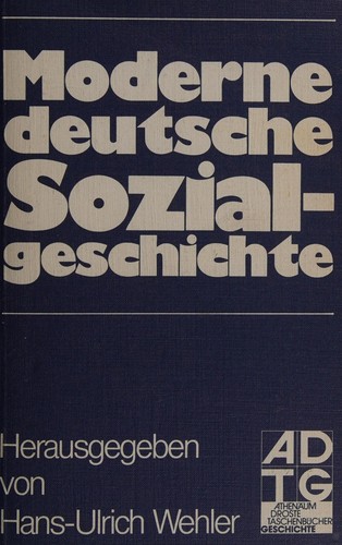 Moderne deutsche Sozialgeschichte